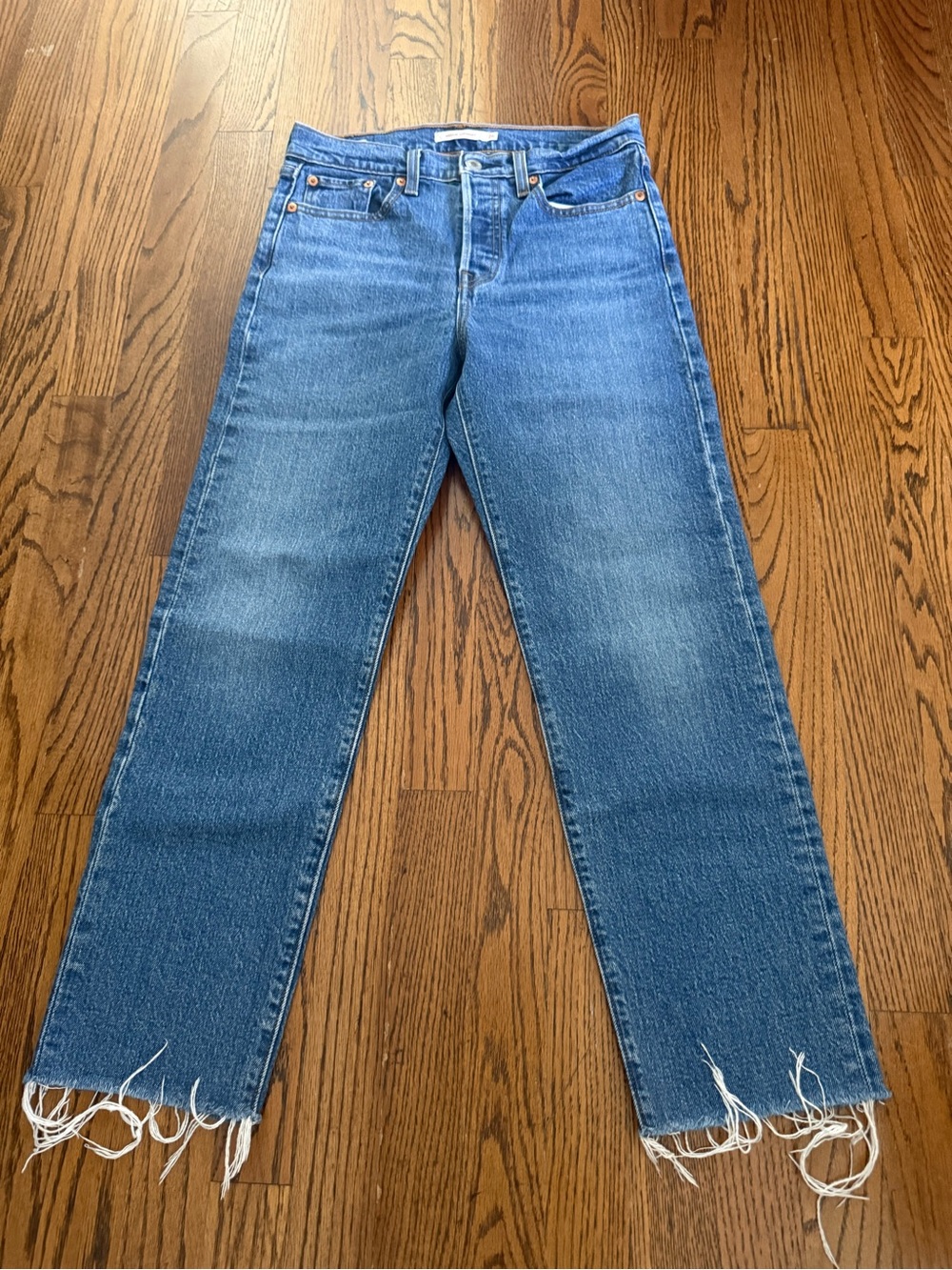 Levi’s Classic High-Rise Straight Leg Jeans - Blue
